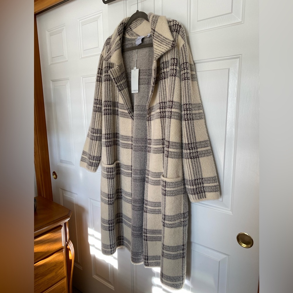 Buttery Soft Cyrus Knee-Length Jacket